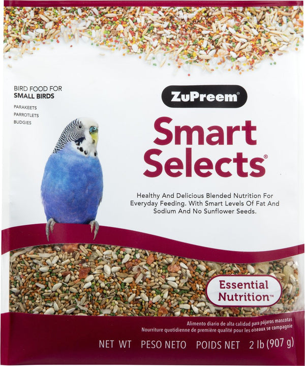 ZuPreem Smart Selects Nourriture pour perruches, 2-lb