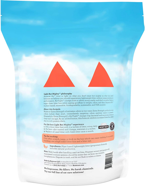 Boxiecat Air Lightweight Extra Strength Premium Clumping Cat Litter