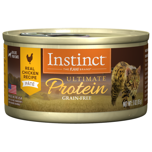Instinct Ultimate Protein Cage-Free Chicken Recipe Wet Canned Cat Food
