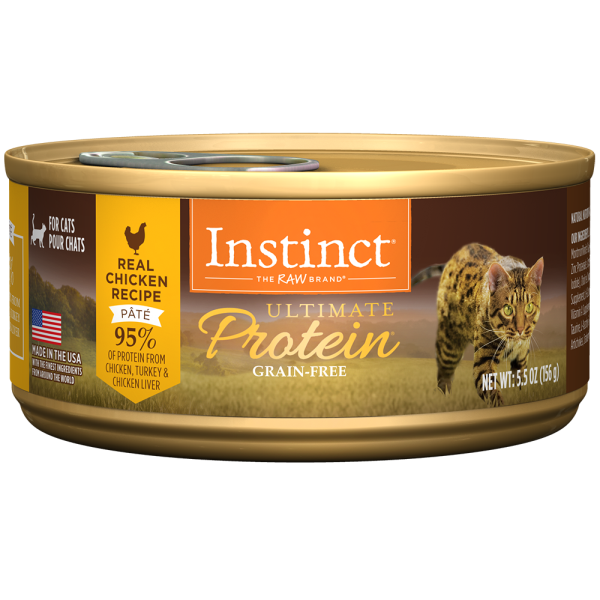 Instinct Ultimate Protein Cage-Free Chicken Recipe Wet Canned Cat Food