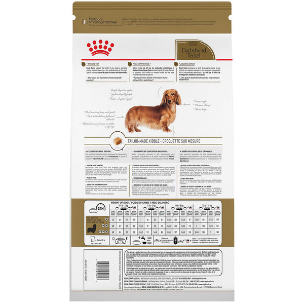 Royal Canin TECKEL ADULTE – nourriture sèche pour chiens