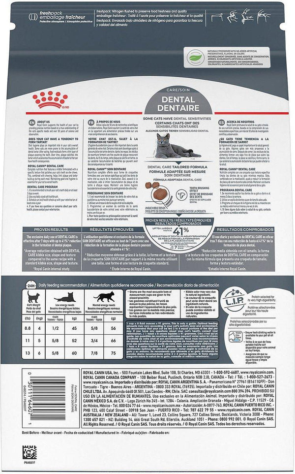Royal Canin Feline Care Nutrition Dental Care Adult Dry Cat Food