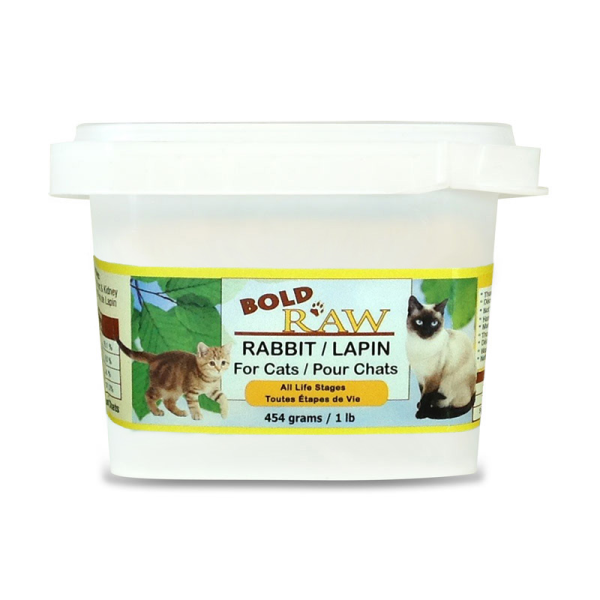 Bold by Nature Rabbit Tub Cat Food