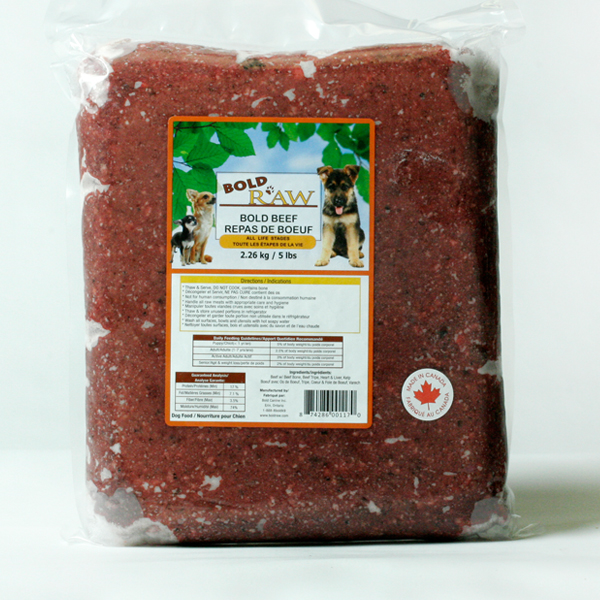 Bold by Nature Beef Dog Food