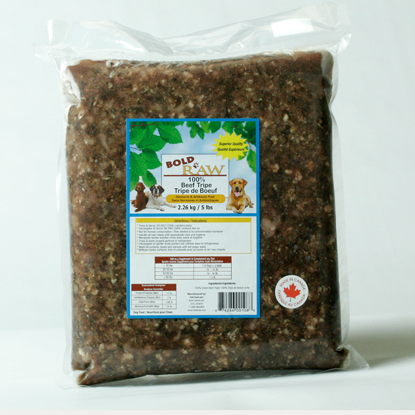 Bold by Nature Beef Tripe Dog Food