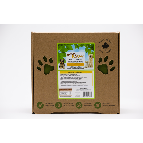 Bold by Nature Turkey Dog Food