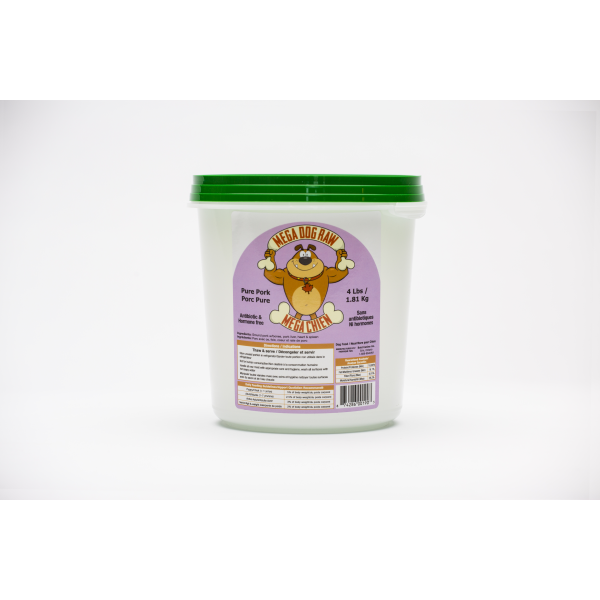 Bold By Nature Mega Dog Pure Pork Tub Dog Food