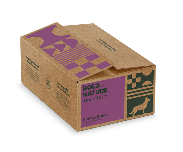 Bold by Nature Dog Mega Turkey Patties Dog Food