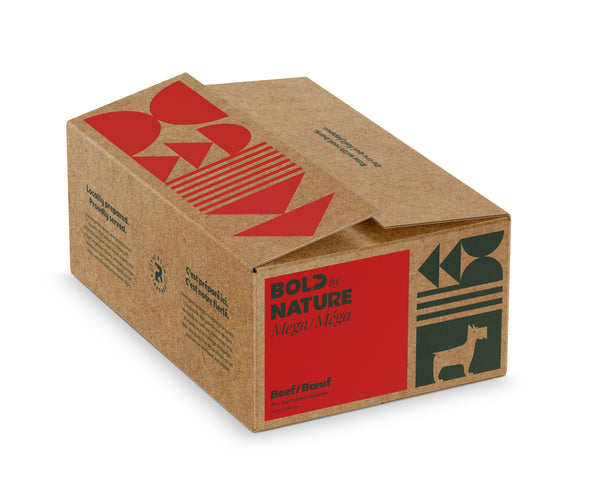 Bold by Nature Dog Mega Beef Patties Dog Food