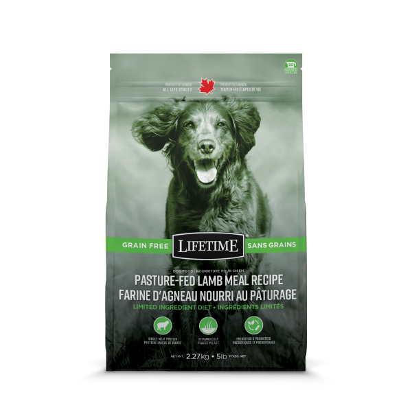 Lifetime LID Pasture-Fed Lamb Recipe Dry Dog Food