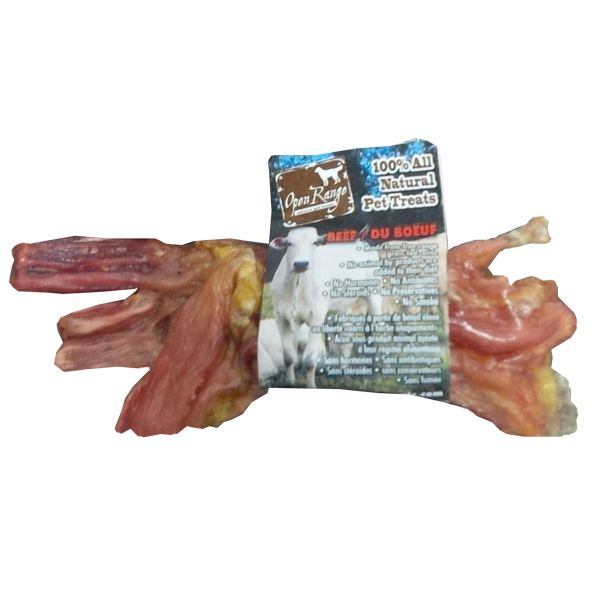 Home Range/Open Range Beef Tendon Bully Stick Dog Treats, 5-8-in