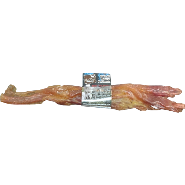 Home Range/Open Range Beef Tendon Bully Stick Dog Treats, 9-12-in