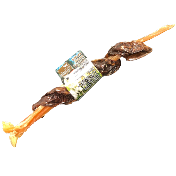 Home Range/Open Range Chomper Wrapped Backstrap Dog Treats, 8-11-in