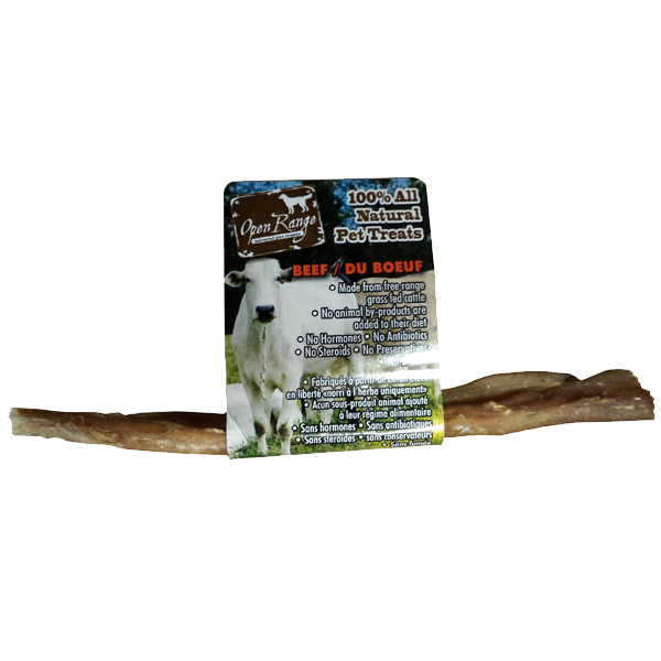 Home Range/Open Range Value Bully Stick Dog Treats, 6-in