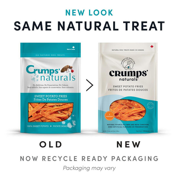 Crumps' Naturals Sweet Potato Fries Dog Treats