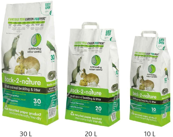 Back-2-Nature Litière pour petits animaux.