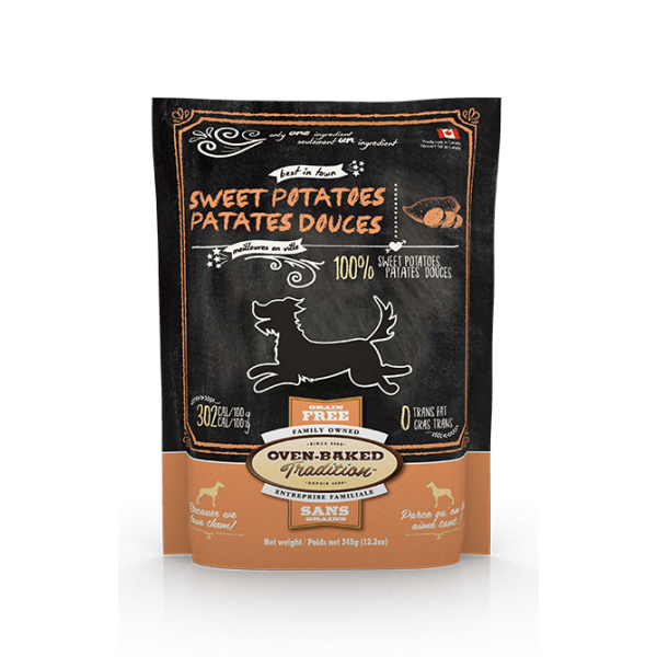 Oven-Baked Tradition Grain-Free Sweet Potato Dog Treats