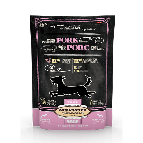 Oven-Baked Tradition All Natural Grain-Free Pork Liver Oven Roasted Dog Treats