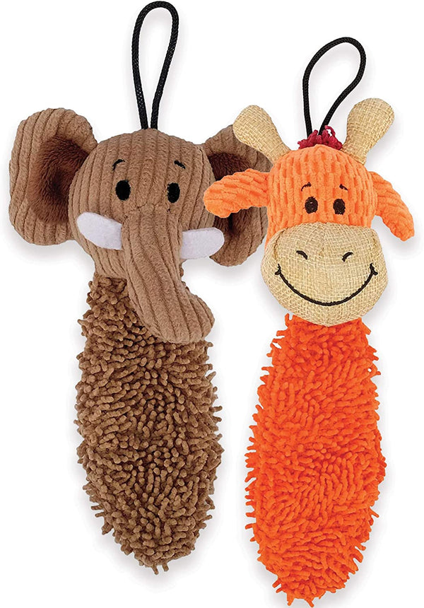 Zeus Mojo Naturals Thin Noddle Tail Dog Toy, Assorted