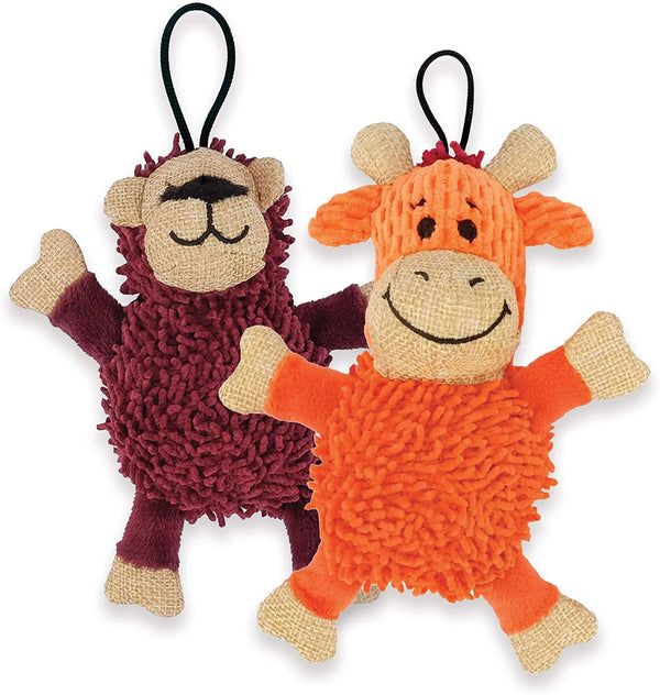 Zeus Mojo Naturals Noodle Chubbies Dog Toy, Assorted