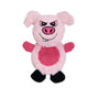 Dogit Stuffies Jouet pour chien Flat Friend cochon, 7.5-inches