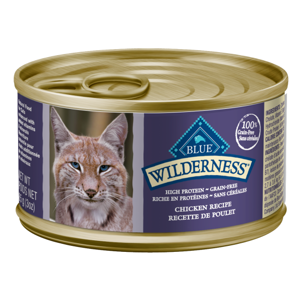 Blue Buffalo Wilderness Chicken Entree Adult Wet Cat Food