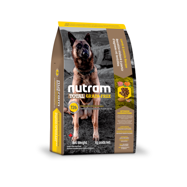 Nutram Total T26 Lamb & Lentils Grain-Free All Life Stages Dry Dog Food