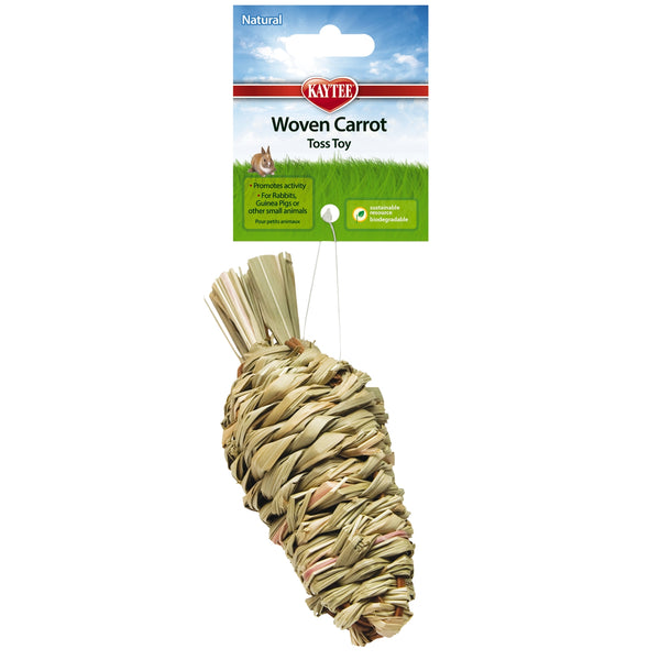 Kaytee Woven Carrot Natural Sisal Small Animal Toy