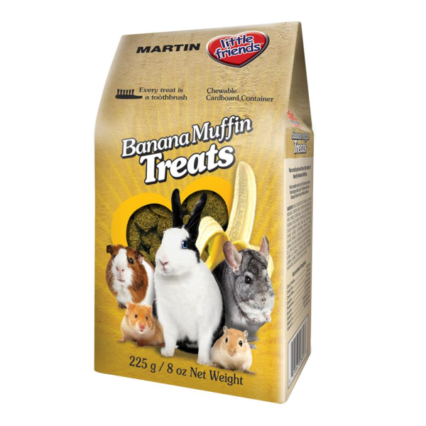 Martin Little Friends Banana Muffin Small Pet Treats