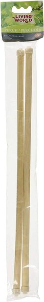 Perchoir en bois pour oiseaux Living World, 16 po