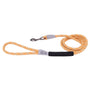 K9 Explorer Brights Reflective Braided Rope Snap Dog Leash, Desert, 1/2-in x 6-ft