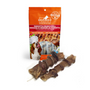 foufouBRANDS Boucherie Roulé croustillant Pancetta avec tourbillon de pizzle Friandises pour chiens, lot de 2