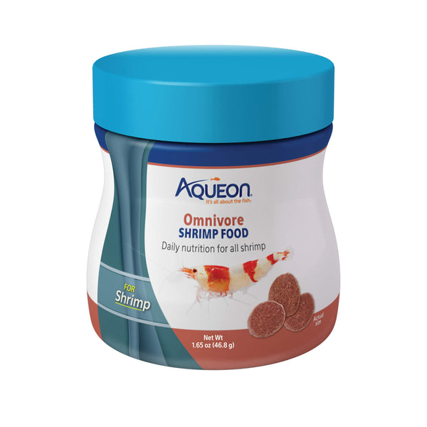 Aqueon Shrimp Omnivore Shrimp Food, 1.6-oz
