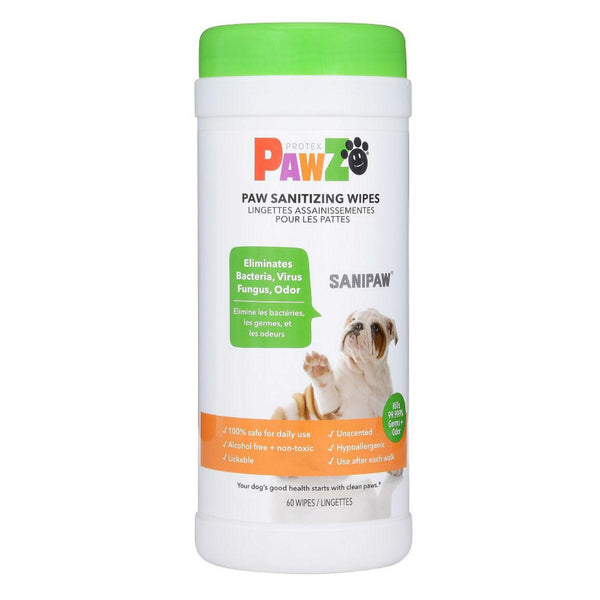 PAWZ Sanipaw Paw Sanitizing Wipes