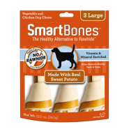 SmartBones Classic Sweet Potato Dog Treats
