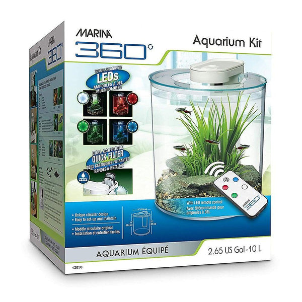 Marina 360 Aquarim Kit, 2.65-gal