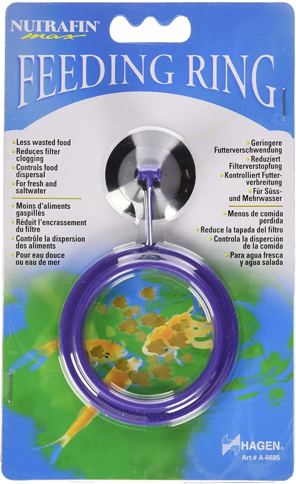 Nutrafin Max Floating Feeding Ring for Aquariums