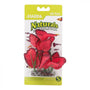 Marina Naturals Plante en soie de premier plan pour aquarium, Rouge.