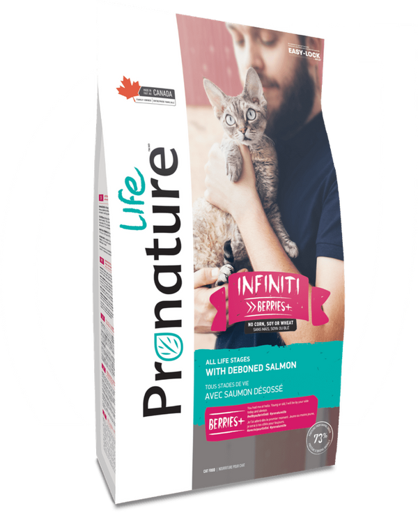 Pronature Life Infiniti Berries+ with Deboned Salmon Dry Cat Food