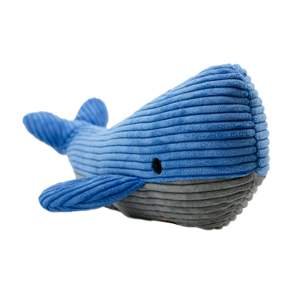 Tall Tails Whale with Squeaker Dog Toy, 12-in.