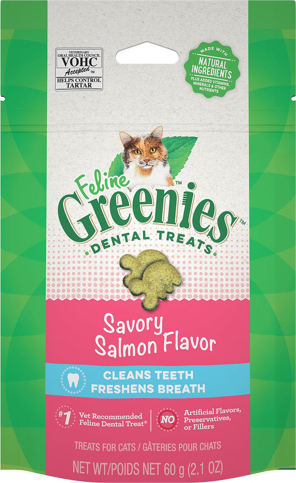 Greenies Félin Gâteries Dentaires Complètes Saumon