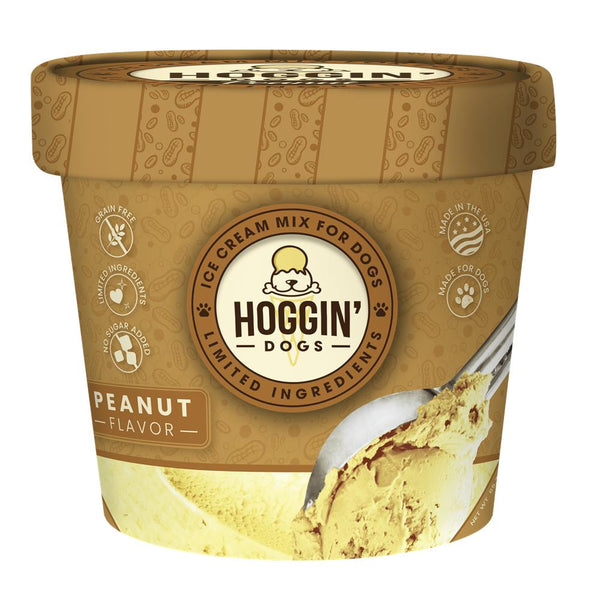 Puppy Cake Hoggin' Dogs Ice Cream Mix Peanut Butter Flavored Dog Treats