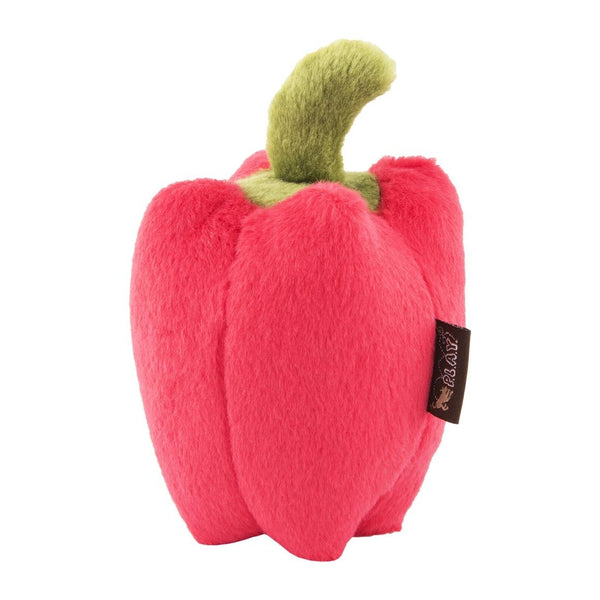 P.L.A.Y. Jouet peluche Légume Frais de la Ferme pour chien, Poivron
