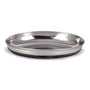 OUR PETS COMPANY Durapet Gamelle ovale deluxe en acier inoxydable pour chat.