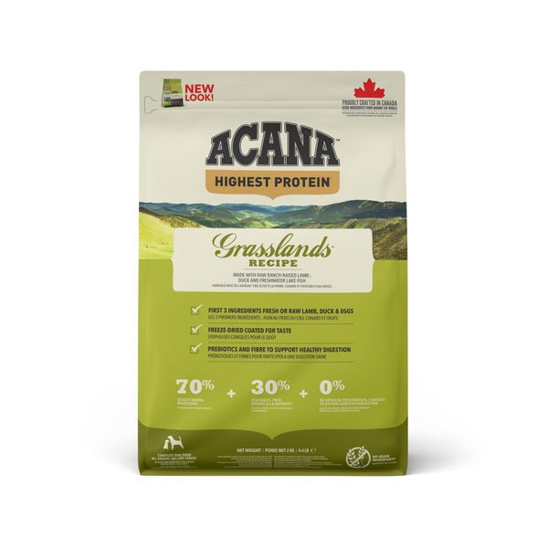 ACANA Highest Protein Grasslands Dry Dog Food