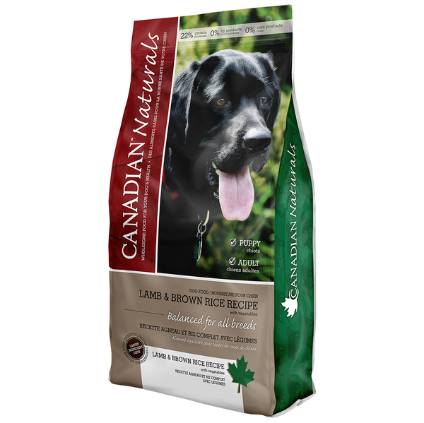 Canadian Naturals Lamb & Brown Rice Dry Dog Food
