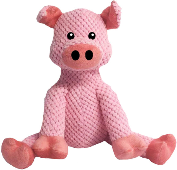fabdog Floppy Jouet en peluche pour chien Cochon
