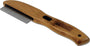 Bamboo Groom Peigne Rotatif 77 Dents Anti-Puces pour Animaux de Compagnie
