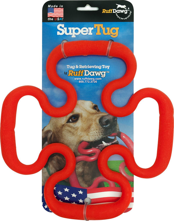 RuffDawg Tug Toy, Color Varies, Super Tug