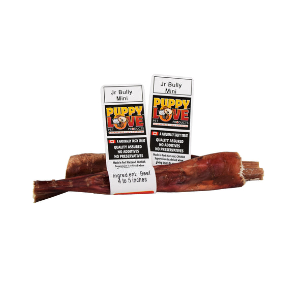 Puppy Love Beef Jr Bully Mini Dog Treats